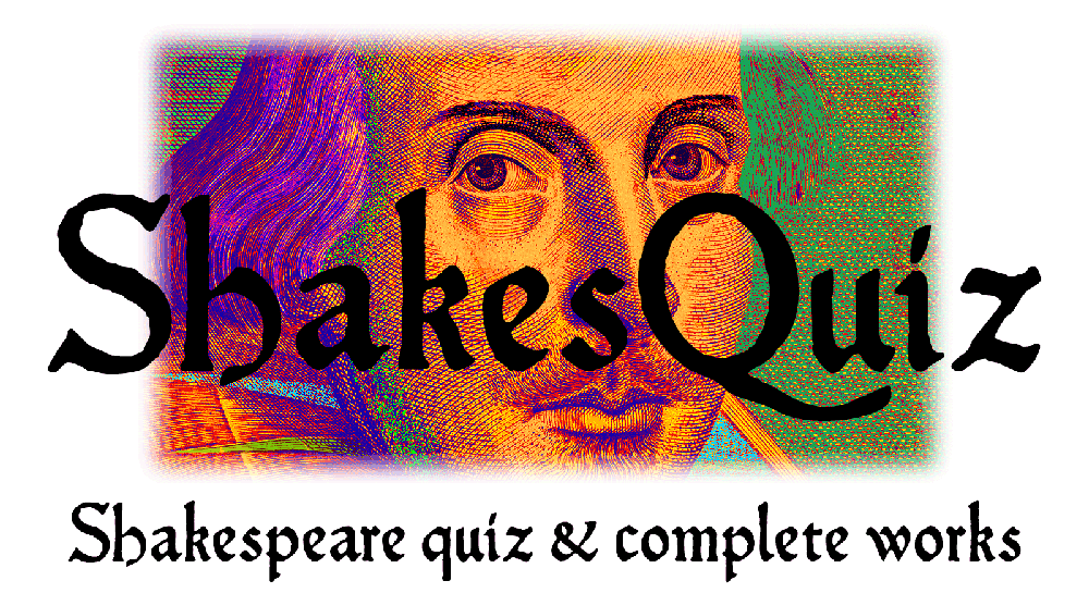 ShakesQuiz image, title text and subtitle text